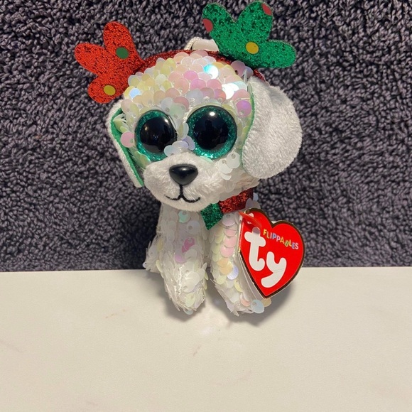 Ty teeny Ty’s flippables Christmas plush - Picture 1 of 6